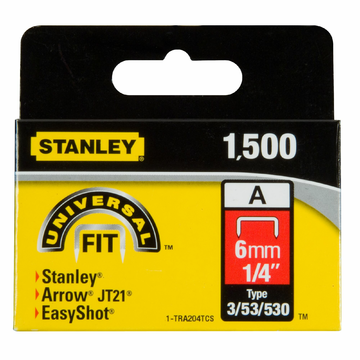 STANLEY Spony standard  6mm - Typ A