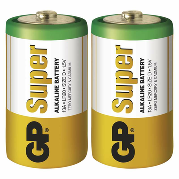 EMOS - GP alkalická batéria SUPER D (LR20) 2BL