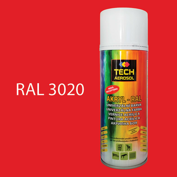 TM - TECH sprej RAL 3020, 400ml