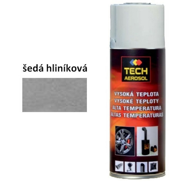 TM - TECH žiaruvzdorná do 600 C,šedá 400ml