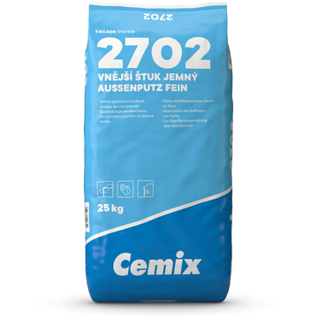 CEMIX 2702/023j omietka štuk vonkajšia jemná 25kg