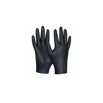 GEBOL Rukavice jednorázové BLACK NITRIL č. XL, nepúdrované 8