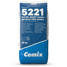 CEMIX 5221/020j Poter jemný 25MPa  25 kg