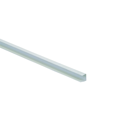 RIGIPS Ukonč. profil U PVC biely 12,5mm 3m