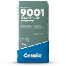 CEMIX 9001 Kremičitý piesok 25kg 0,6 - 1,2mm