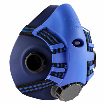 GT - Silikonový dýchací  prístroj s miestom na dva absorbery  (dodávaný bezn abs