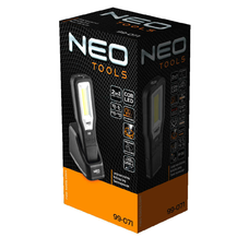 GT - NEO 99-071 Dielenské svietidlo 550 lm COB LED + základň