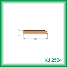 Drevená lišta KJ 2504, 2m