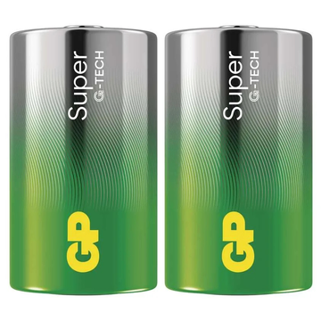 EMOS - Alkalická batéria GP Super LR20 (D), 2 ks