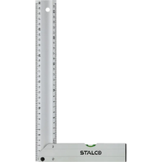 STALCO-Uholník hliníkový s vodováhou 300mm, STALCO