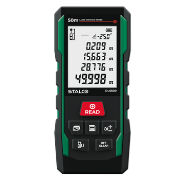 STALCO-Laserový diaľkomer DLS50R 50 m