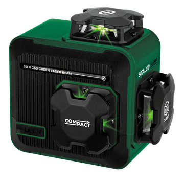 STALCO-Krížový laser 3D LLS3DG zelený