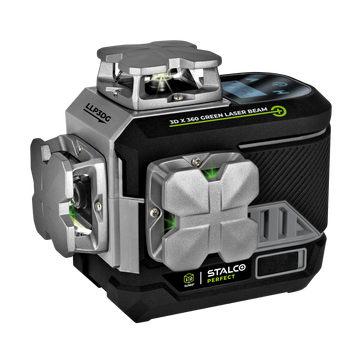 STALCO-Krížový laser 3D LLP3DG zelený