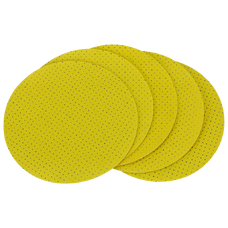 STALCO-Brúsny kotúč žltý perforovaný - O225 mm - G120 (5ks)