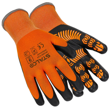 STALCO-Rukavice nylonové SPIDER FLEX - veľ. 9