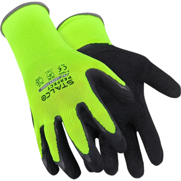 STALCO-Rukavice polyesterové LATEX FOAM - veľ. 11