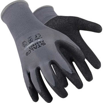 STALCO-Rukavice polyesterové LATEX H - veľ. 11