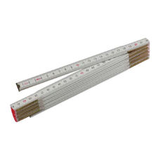 STALCO-Meter drevený  skladací - 2m