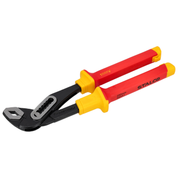 STALCO-Nastaviteľné kliešte na rúry - 250 mm, 1000V VDE