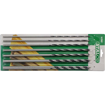 STALCO-Vrtáky do dreva - O4,0 - O10,0 x 300 mm ; 7 prvkov