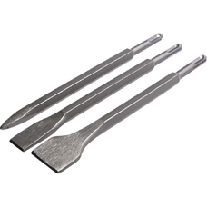 STALCO-Zostava sekáčov do betónu - SDS-PLUS ; 250 mm ; 3 prvky
