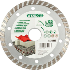 STALCO-Diamantový kotúč turbo - O125 x 2,0 x 22,23 mm