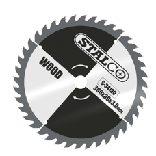 STALCO-Pílový kotúč na drevo - O160x20x2,4mm ; 36z ; red.O16 mm ; max 9500rpm