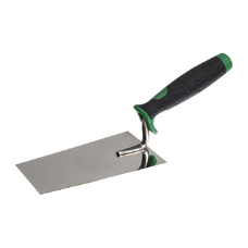 STALCO-Kelňa murárska lichobežníková - 140 mm  ; nerezová oceľ