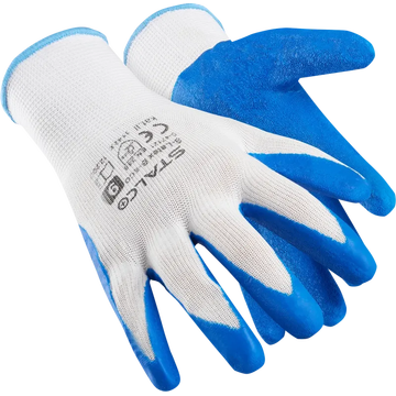 STALCO-Rukavice polyesterové S-LATEX B ECO - veľ. 10