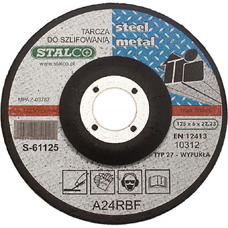 STALCO-Brúsny kotúč na kovu - O230 x 6,0 x 22,23 mm