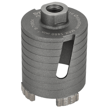 STALCO-Diamantový korunkový vrták do betón - O 68 x 80 mm; max. 1450 ot/min.