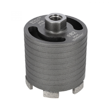 STALCO-Vykružovák diamantový do betónu - O82 x 80 mm | M16 | počet diam. seg.: 6