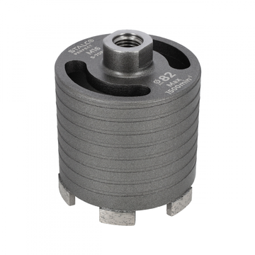 STALCO-Vykružovák diamantový do betónu - O82 x 80 mm | M16 | počet diam. seg.: 6