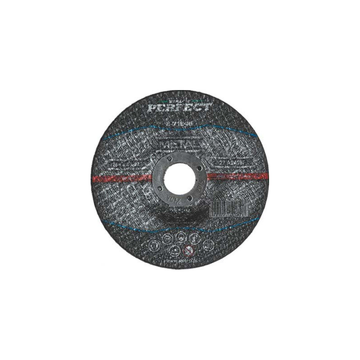 STALCO-Kotúč brúsny na kov - vypuklý - O 125 x 6,0 x 22, 23 mm