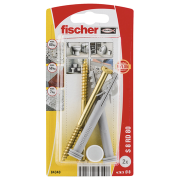 FISCHER - S 8 RD 80 CR K blister