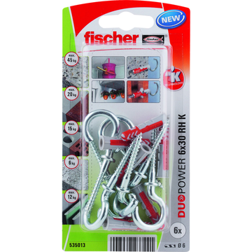 FISCHER - DUOPOWER 6X30 RH K NV blister