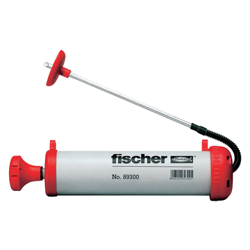 Fischer pumpicka na vyfukovanie ABG veľká červená