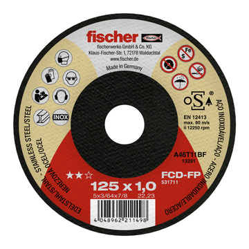 Fischer rezný kotúč 115x1,0