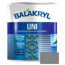 Farba Balakryl Uni mat 0150 0,7kg - tmavo sivý