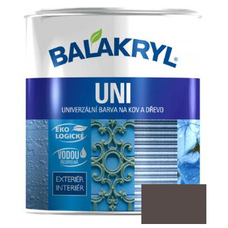 Farba Balakryl Uni mat 0160 0,7kg - sivohnedý
