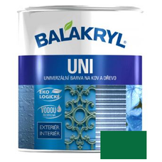 Farba Balakryl Uni mat 0535 0,7kg - tmavo zelený
