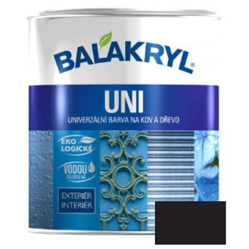 Farba Balakryl Uni mat 0199 0,7kg - čierny