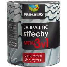 PPG Farba Primalex Metal 3v1 grafitová 0,75l