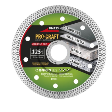 PROCRAFT Diamantový rezný kotúč Ceramic PRO