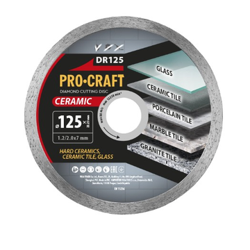 PROCRAFT Diamantový rezný kotúč Ceramic