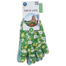 FAST FRUIT rukavice textilné zelená 8