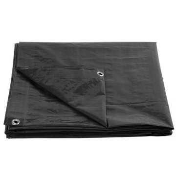 ST Plachta Tarpaulin Strong 4x6 m, 200 g/m, zakrývacia, antracit, s okami
