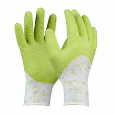 GEBOL Rukavice FLOWER GREEN č.8