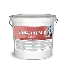 SANATHERM B fasadná silikonová 12KG biela