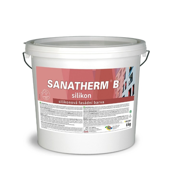 SANATHERM B fasadná silikonová 6KG biela